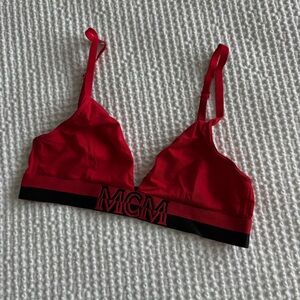MCM Red Bralette